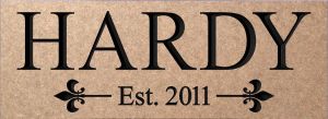 HARDY sign